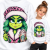 BLUZA ŚWIĄTECZNA GRINCH STAR